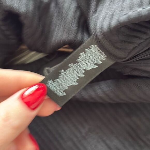 🐿️ NWT Urban Outfitters Desert Dreamer Ribbed Black Bikini Top Size 2X - Picture 3 of 4